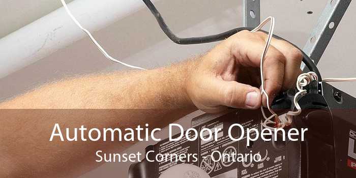 Automatic Door Opener Sunset Corners - Ontario