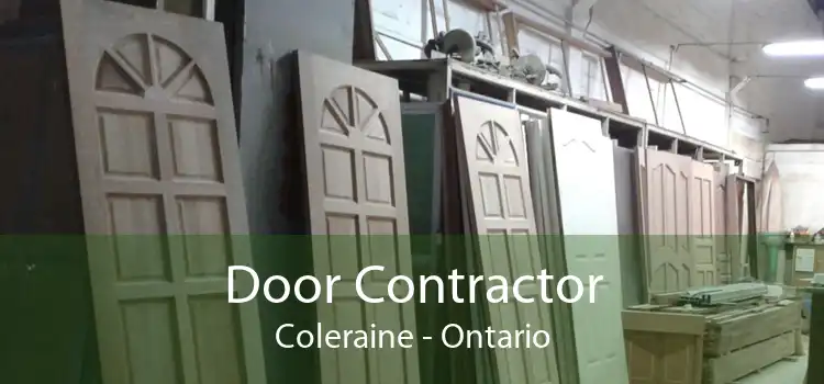 Door Contractor Coleraine - Ontario
