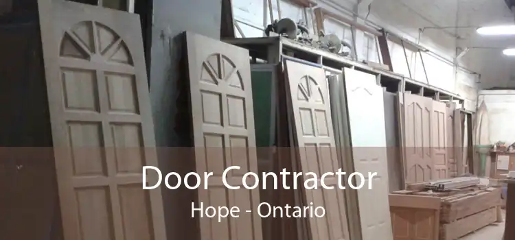 Door Contractor Hope - Ontario