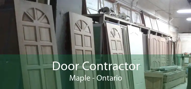 Door Contractor Maple - Ontario