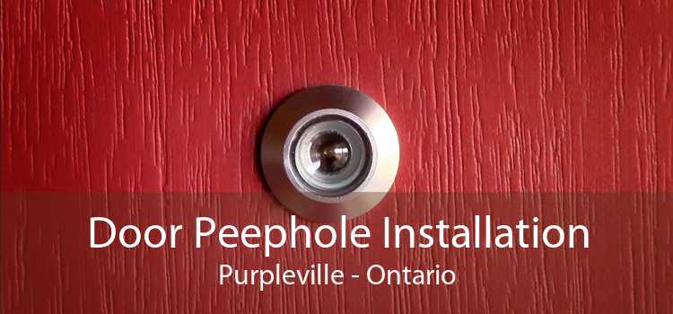 Door Peephole Installation Purpleville - Ontario