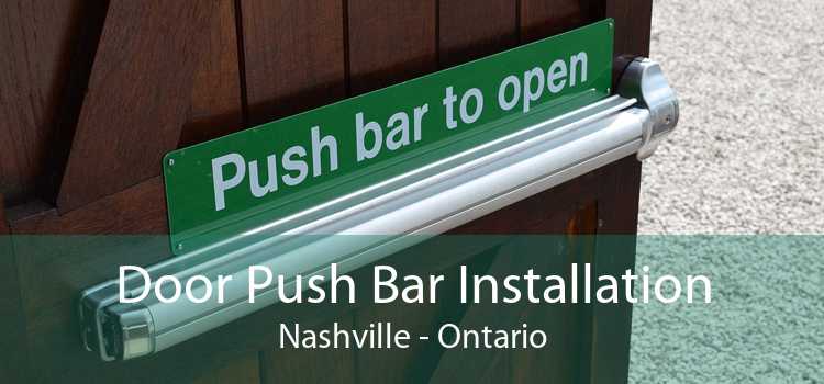 Door Push Bar Installation Nashville - Ontario