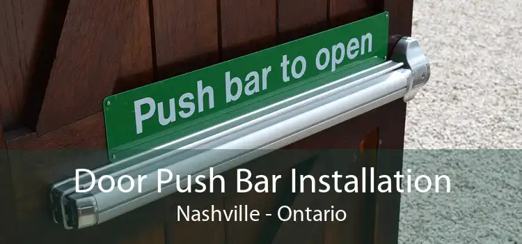Door Push Bar Installation Nashville - Ontario
