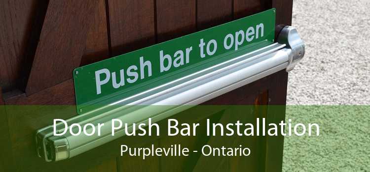 Door Push Bar Installation Purpleville - Ontario