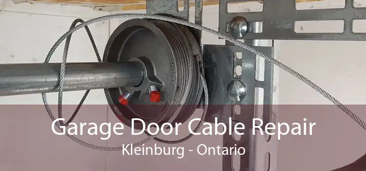 Garage Door Cable Repair Kleinburg - Ontario