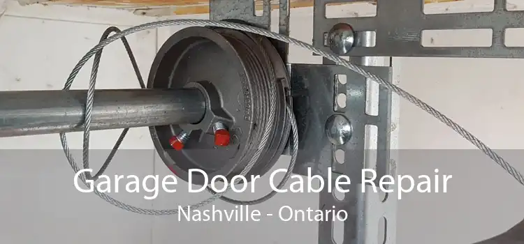 Garage Door Cable Repair Nashville - Ontario