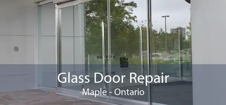 Glass Door Repair Maple - Ontario