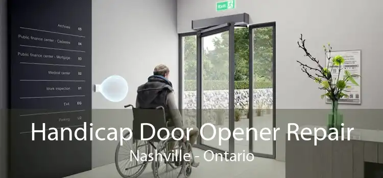 Handicap Door Opener Repair Nashville - Ontario