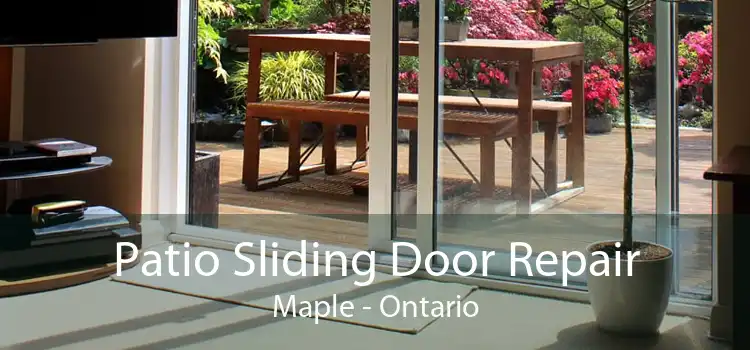 Patio Sliding Door Repair Maple - Ontario
