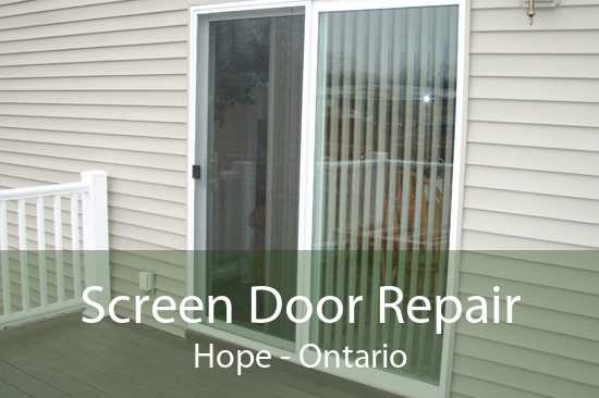 Screen Door Repair Hope - Ontario