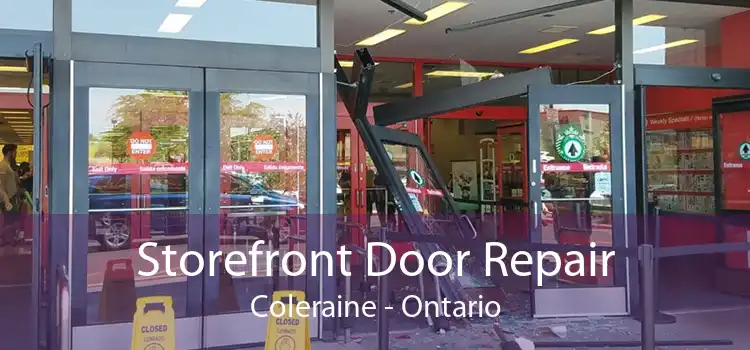 Storefront Door Repair Coleraine - Ontario
