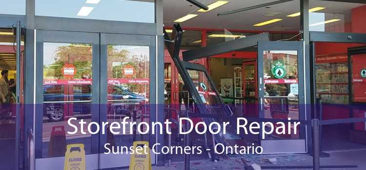 Storefront Door Repair Sunset Corners - Ontario