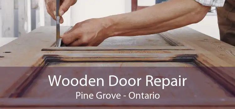 Wooden Door Repair Pine Grove - Ontario