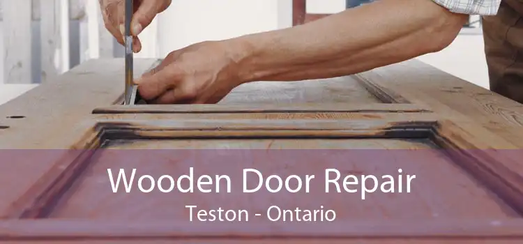 Wooden Door Repair Teston - Ontario